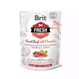 Hundefoder BRIT Fresh Growth & Joints Okse m. Græskar SMAGSPRØVE 100g
